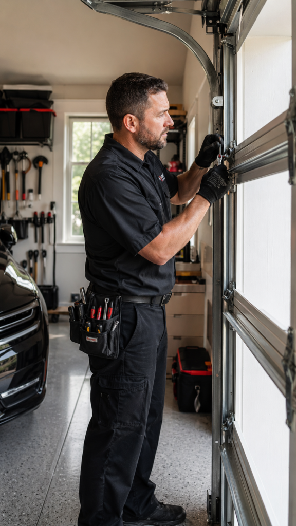 Garage door repair
