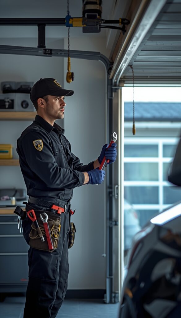 Garage door repair