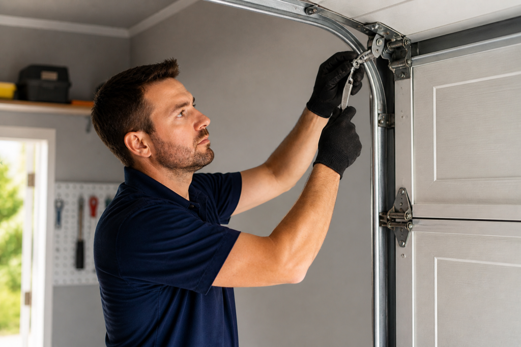 Garage door repair