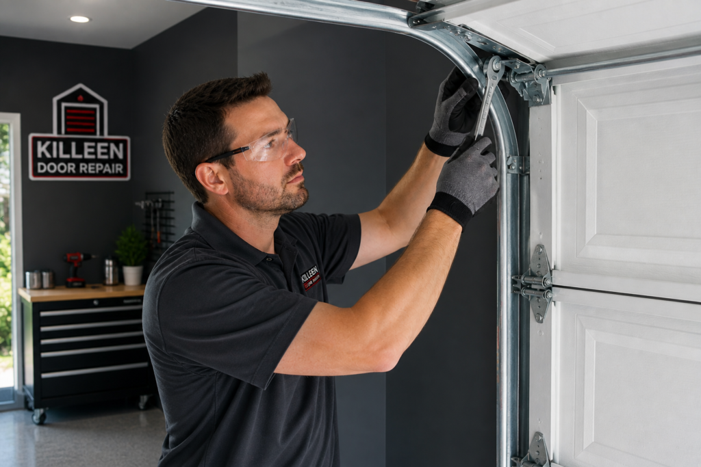 Garage door repair